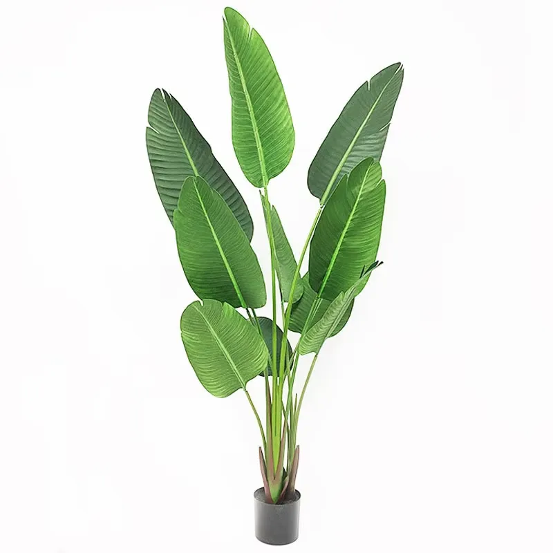 ต้นไม้ประดิษฐ์สีเขียว Yu50 ตกแ - Bird Paradise Strelitzia บทวิจารณ์และราคา