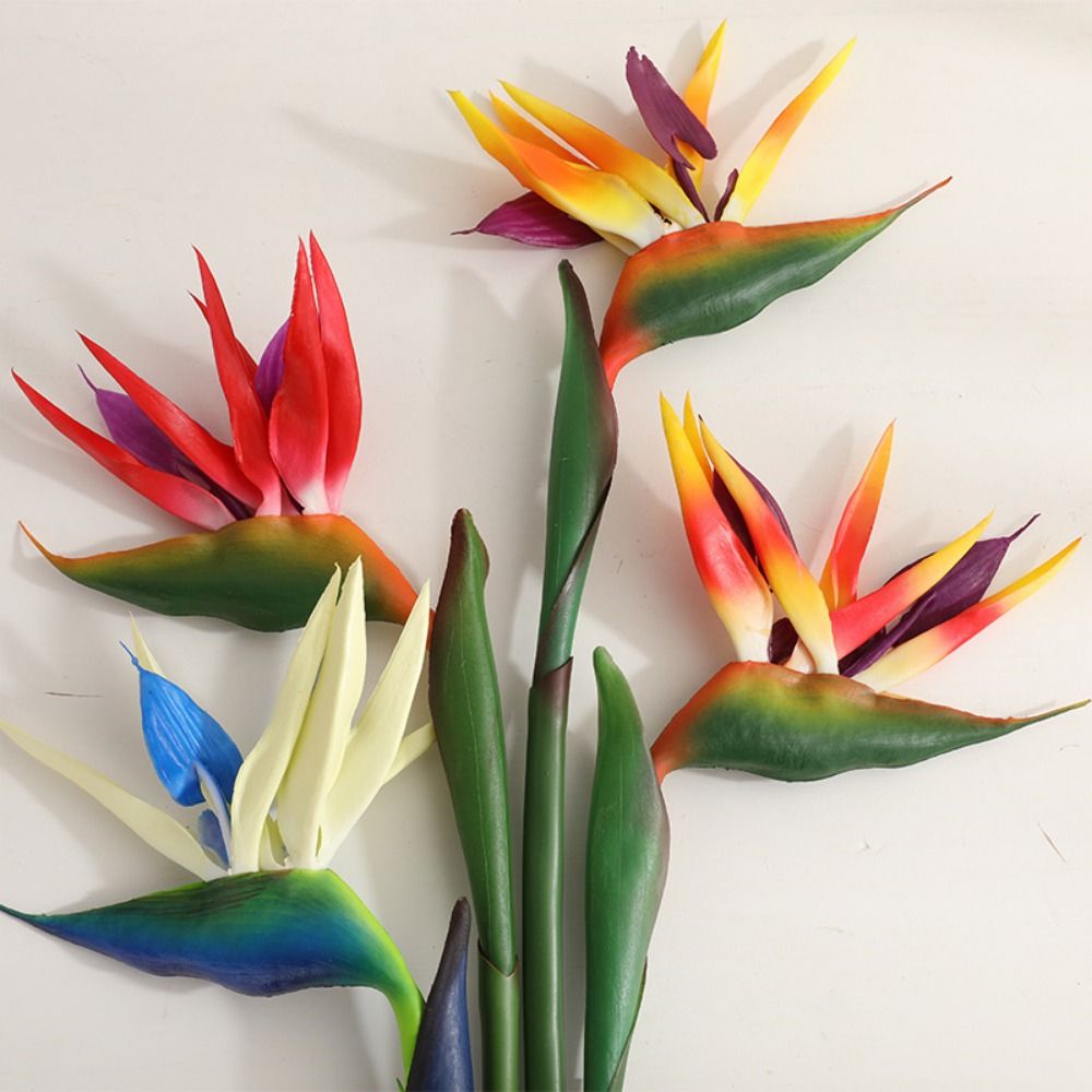 ดอกสตรีลิเซียประดิษฐ์ ก้านยาว  - Bird Paradise Strelitzia บทวิจารณ์และราคา