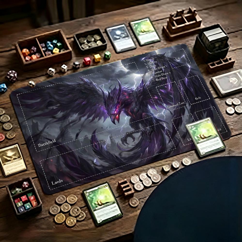 แผ่นรองเล่นการ์ดเกม TCG สีม่วง - Tradescantia Purple บทวิจารณ์และราคา