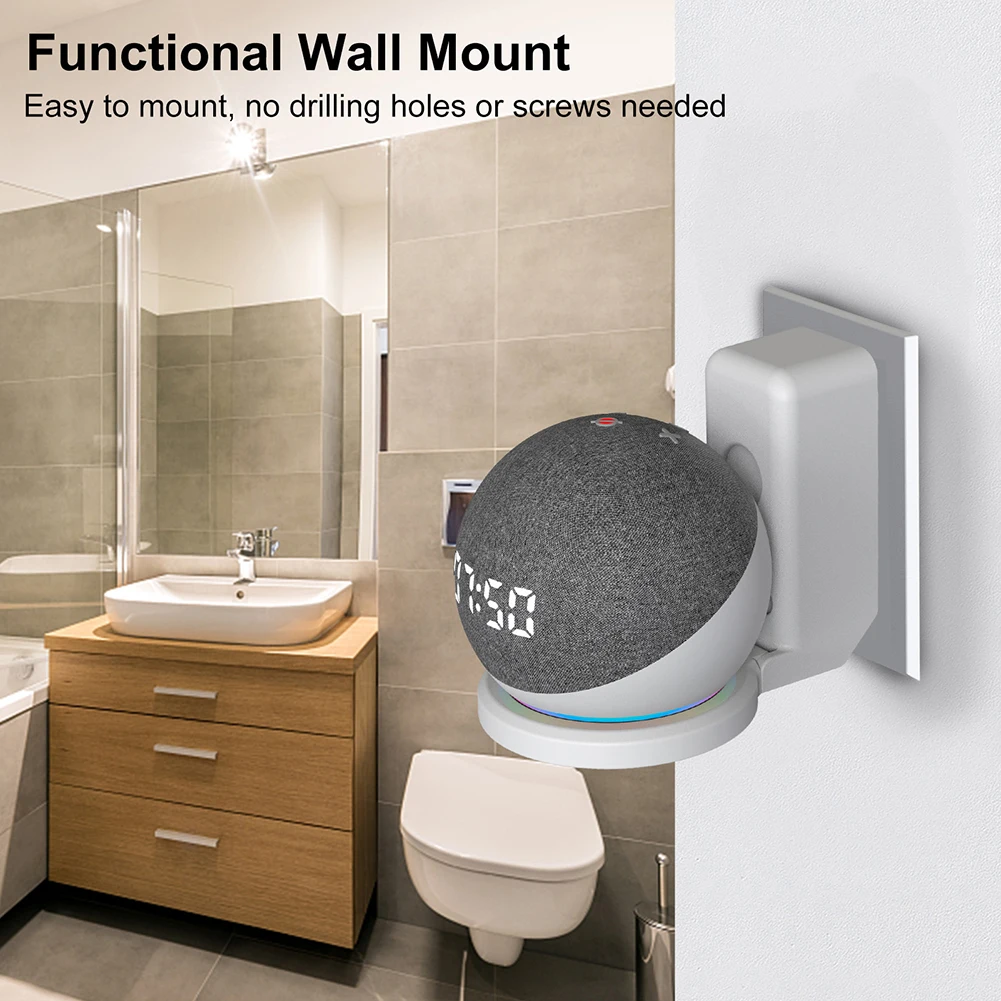 ตัวยึดติดผนังแบบพกพาสำหรับ Ama - Amazon Speaker Echo Dot 5 บทวิจารณ์และราคา