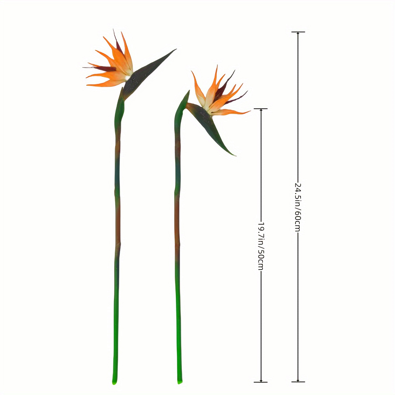 ดอกไม้สรวงสวรรค์เทียม3ชิ้นทำจา - Bird Paradise Strelitzia บทวิจารณ์และราคา