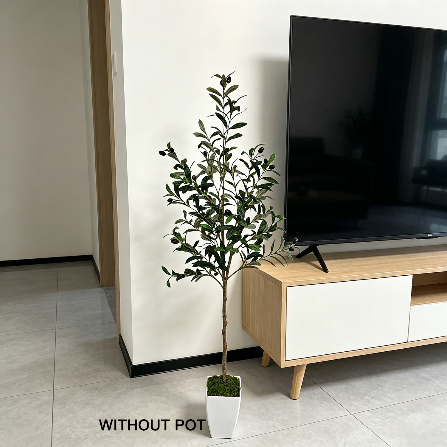 ต้นมะกอกเทียมขนาด 120-180 ซม.  - Ficus Lyrata Tree บทวิจารณ์และราคา